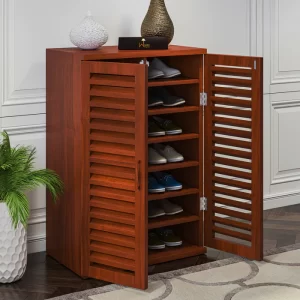 Wooden Shoe Racks With Door